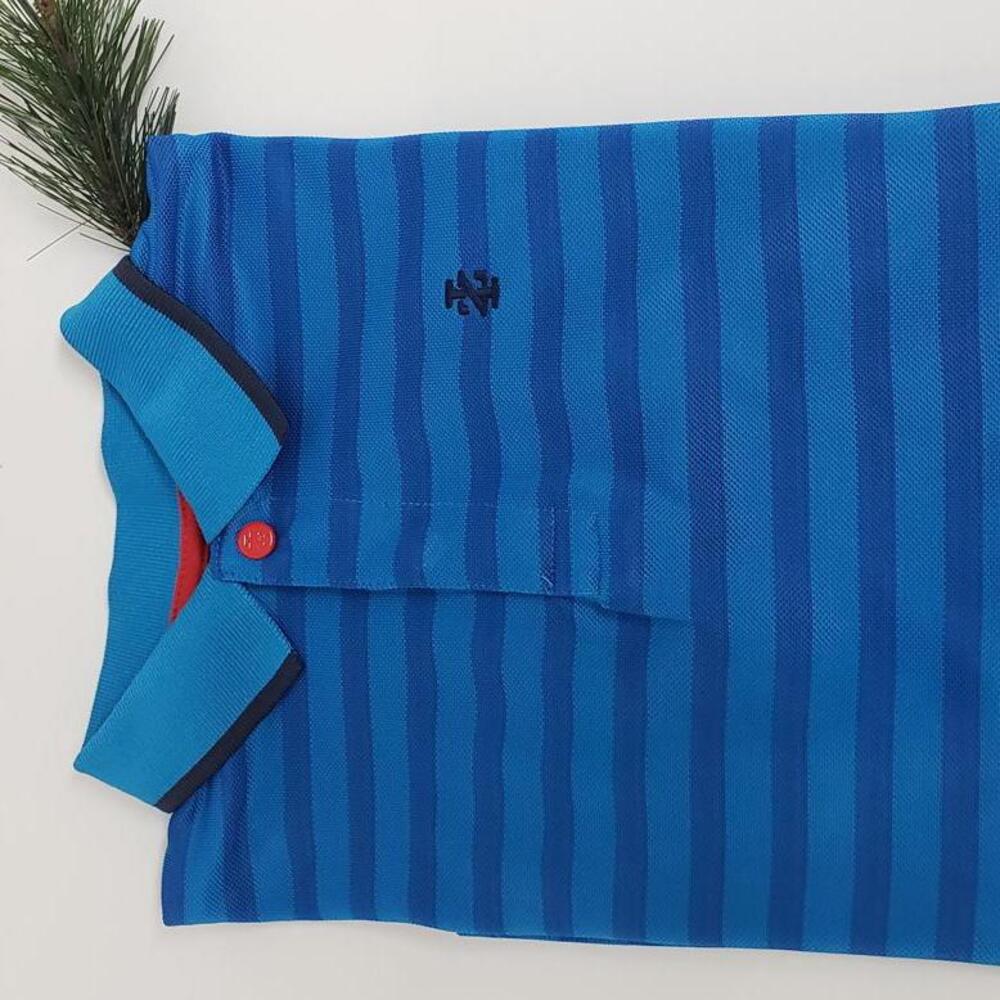 IZOD Boys' Striped Polo Shirt - Blue